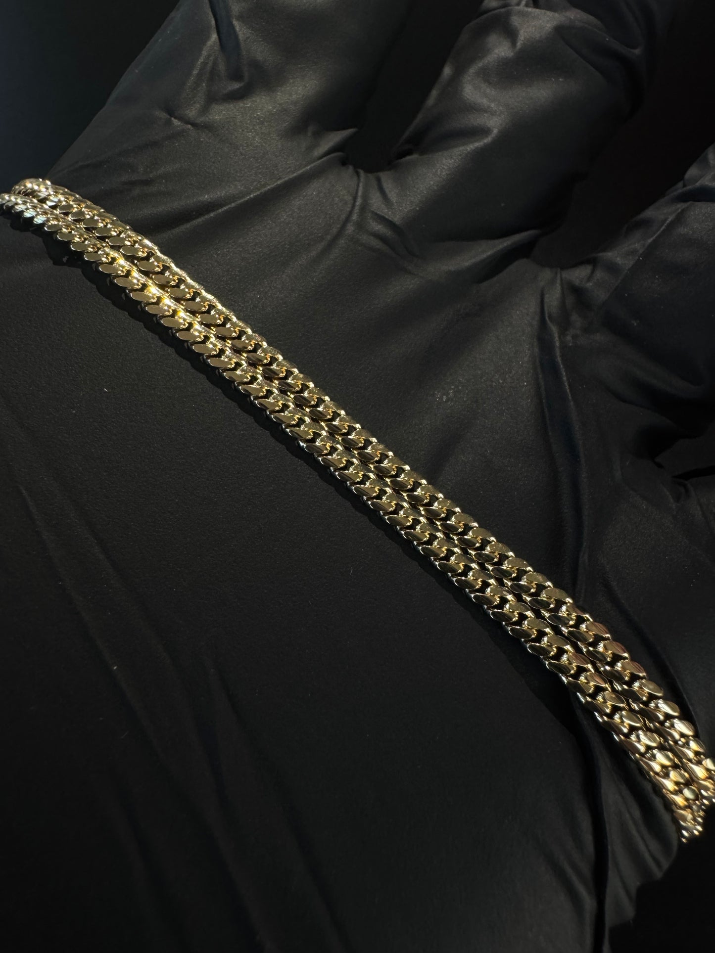 14k Cuban Link Solid Gold Chain 2.6mm 18in.